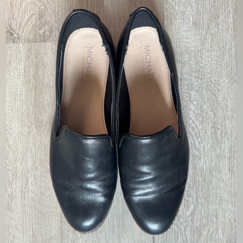Women's Black Slip On Flats